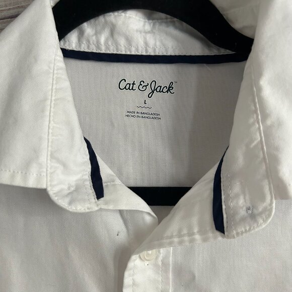 Boys Cat & Jack Uniform Shirt - Picture 2 of 4
